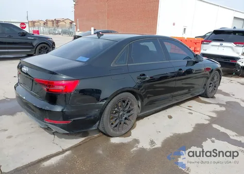 2017 Audi A4 2.0T Premium z USA, uszkodzony, nr VIN WAUGNAF4XHN025077